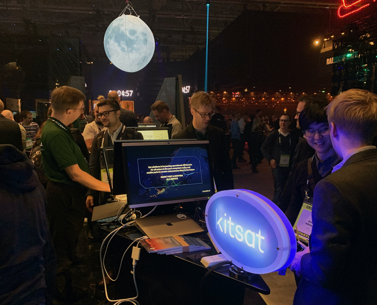 Kitsat at Slush