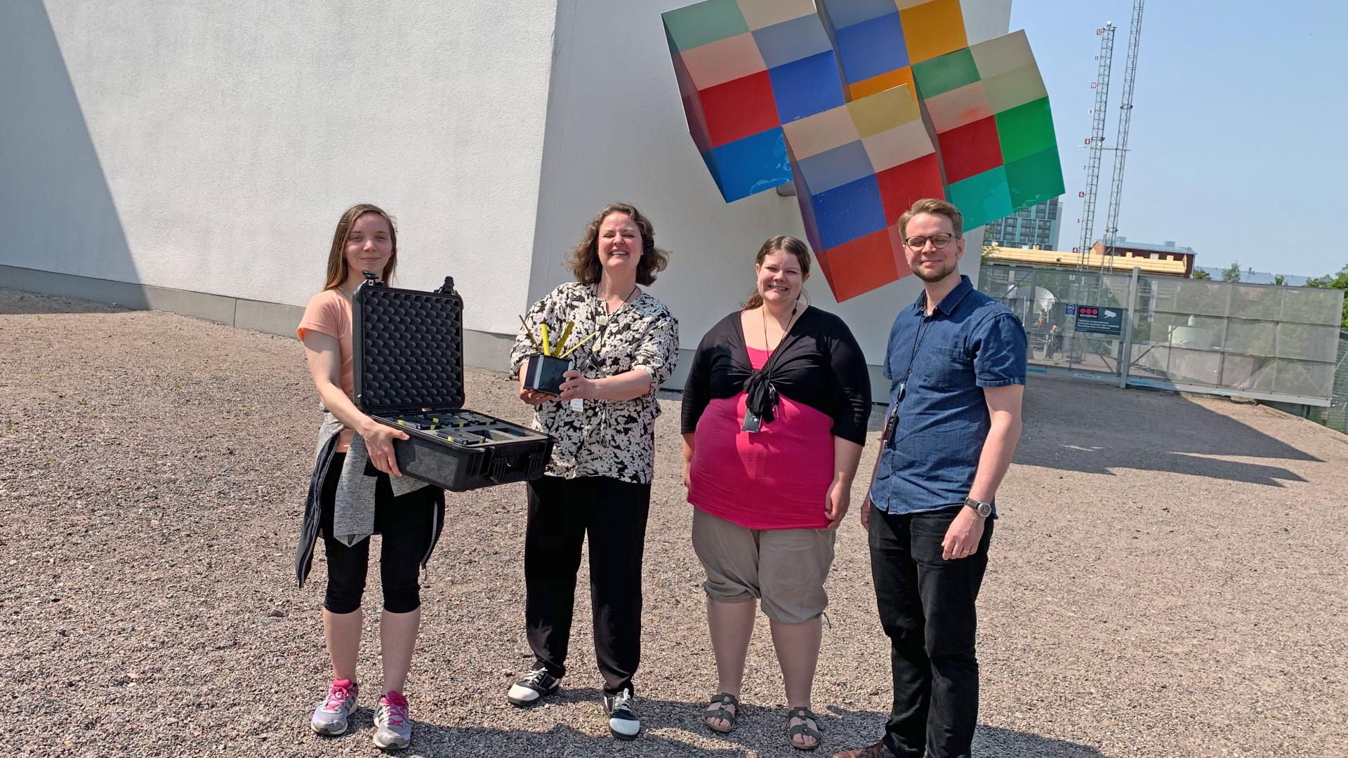 First satellites delivered