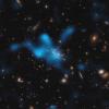 Astronomers witness the birth of a very distant cluster of galaxies from the early Universe