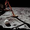 An Apollo waste disposal bag.